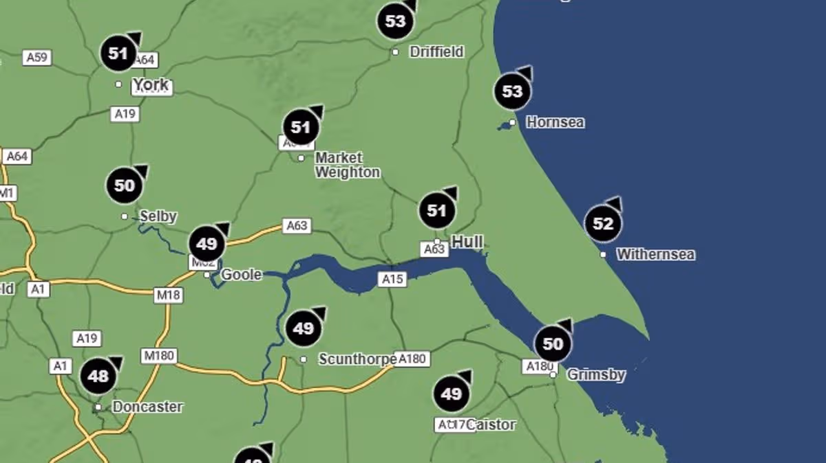 Easter weekend forecast for East Yorkshire as Storm Dave arrives