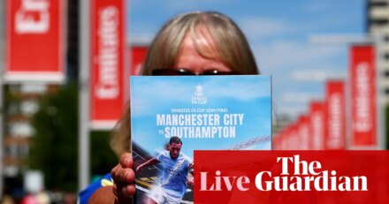 Manchester City v Southampton: FA Cup semi-final – live | FA Cup