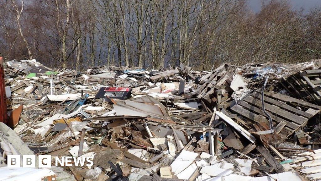 Man fined and told to clear illegal waste site