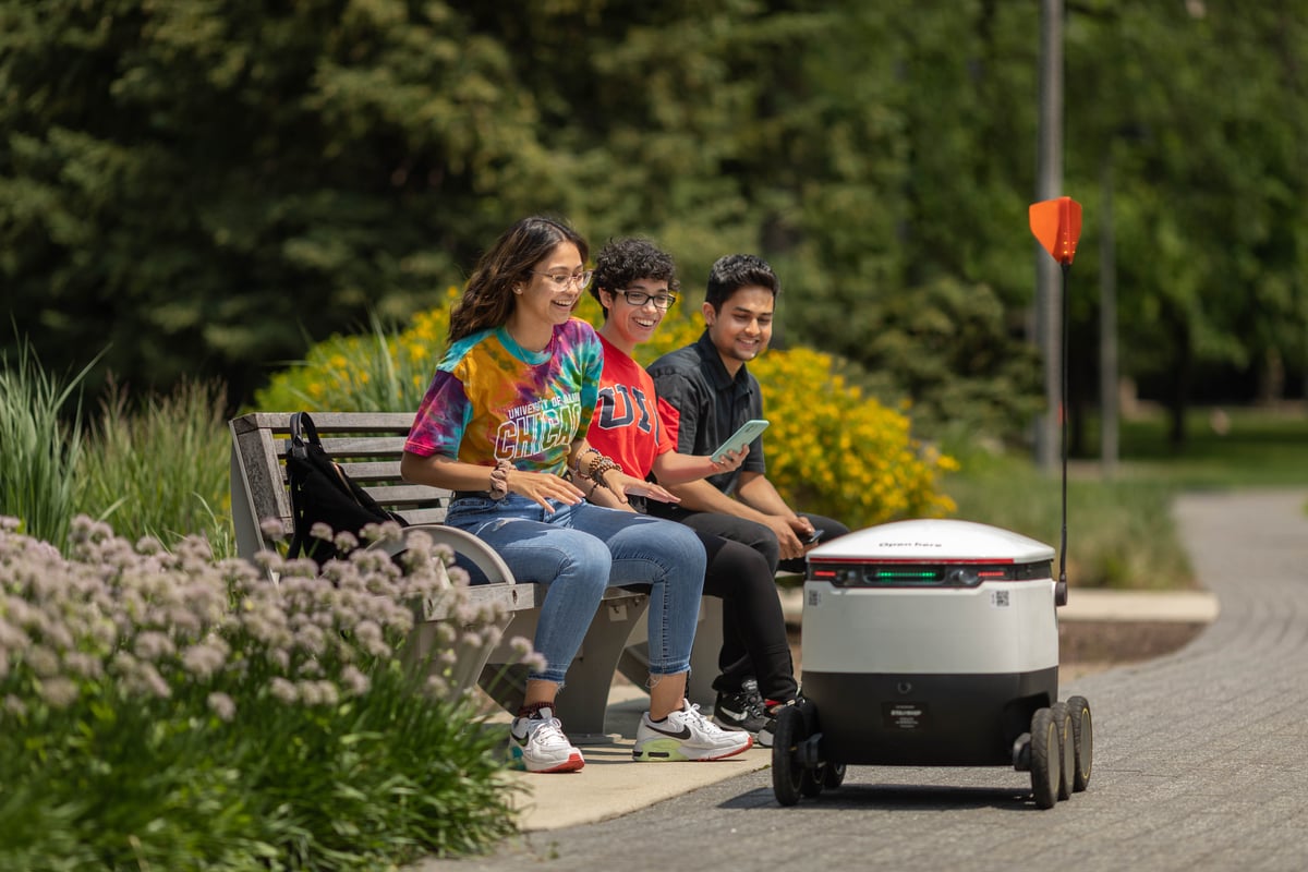'A robot delivered my fish and chips to my Sheffield home – next time I'll pick it up myself!'