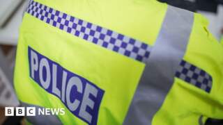 'Men with rifle' sought after bus damaged