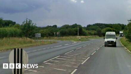 Four seriously injured in crash near junction