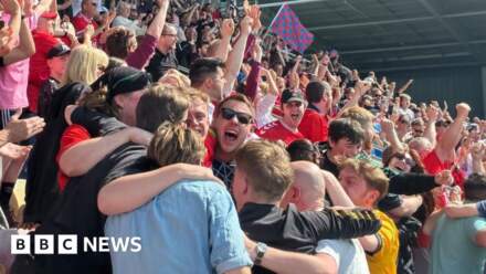 Fans 'sobbing in triumph' as York City promoted