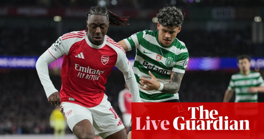 Arsenal v Sporting: Champions League quarter-final, second leg – live | Champions League