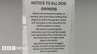 Garden centre could ban dogs if foul play continues