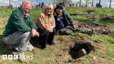 Forgotten grave of 'Little Incurables' unearthed