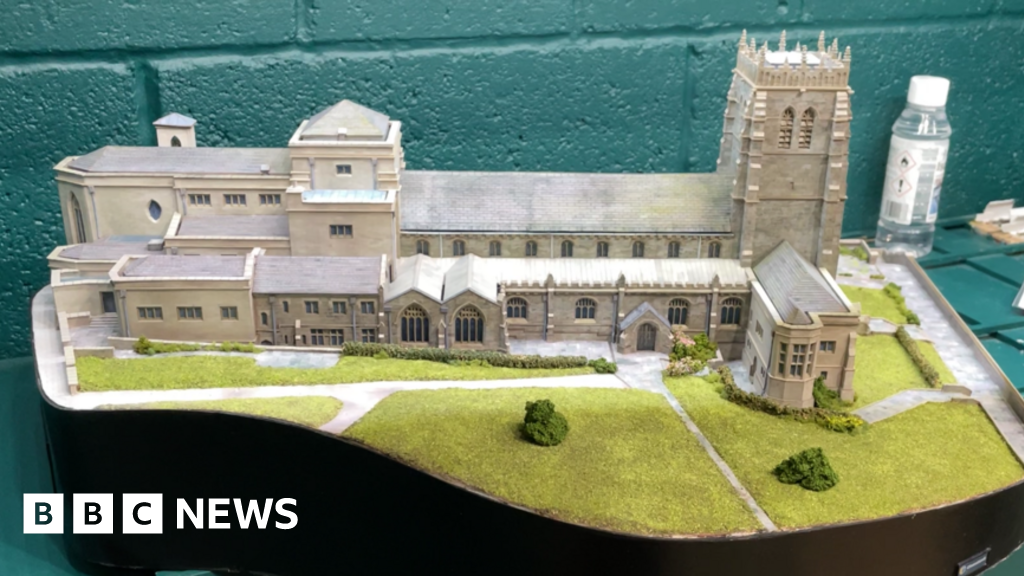 Model maker's cathedral replica to go on display
