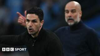 Premier League title race: Could Man City and Arsenal go to a play-off?