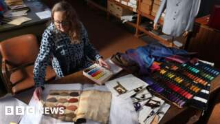 Rare textile dye books to be preserved with grant