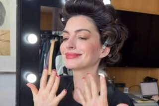 The Devil Wears Prada 2: Recreate Anne Hathaway's red tip French manicure with Mylee manicurist (aff)
