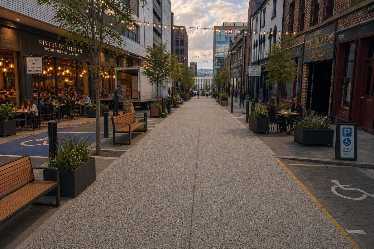Council update on plans to pedestrianise Cambridge Street in Sheffield city centre as bosses call for action
