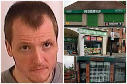 Wakefield takeaway terror returned to jail for desperate break-ins