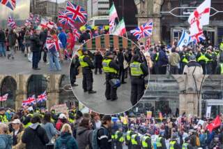 Gallery: Crowds gather for Sheffield Raise the Colours protest & counter-protest involving Stand up to Racism