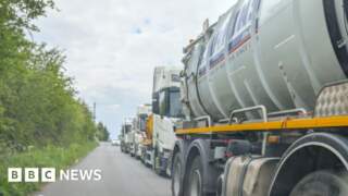 Tankers remove wastewater to prevent sewage spill