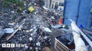 Company responsible for illegal waste fined £20k