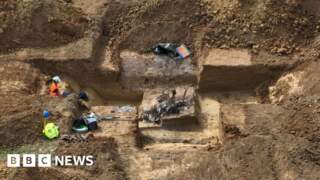 Remains of WW2 pilot found during canal works