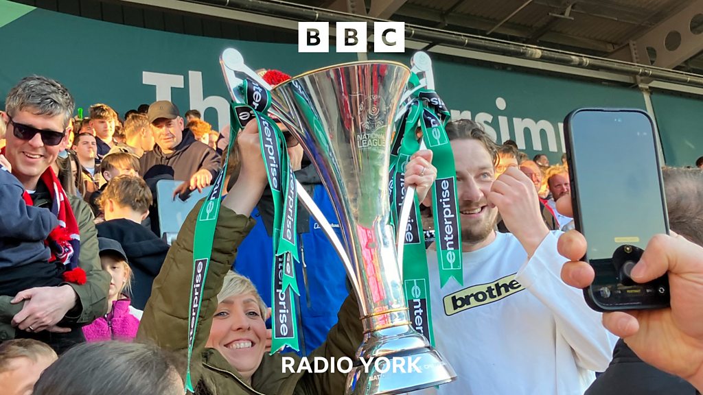 Highlights from York City's Promotion Party