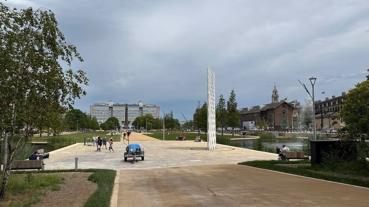 Queen’s Gardens fully reopens to the public following £21m revamp