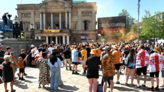 Updates from the Hull City promotion parade and reception