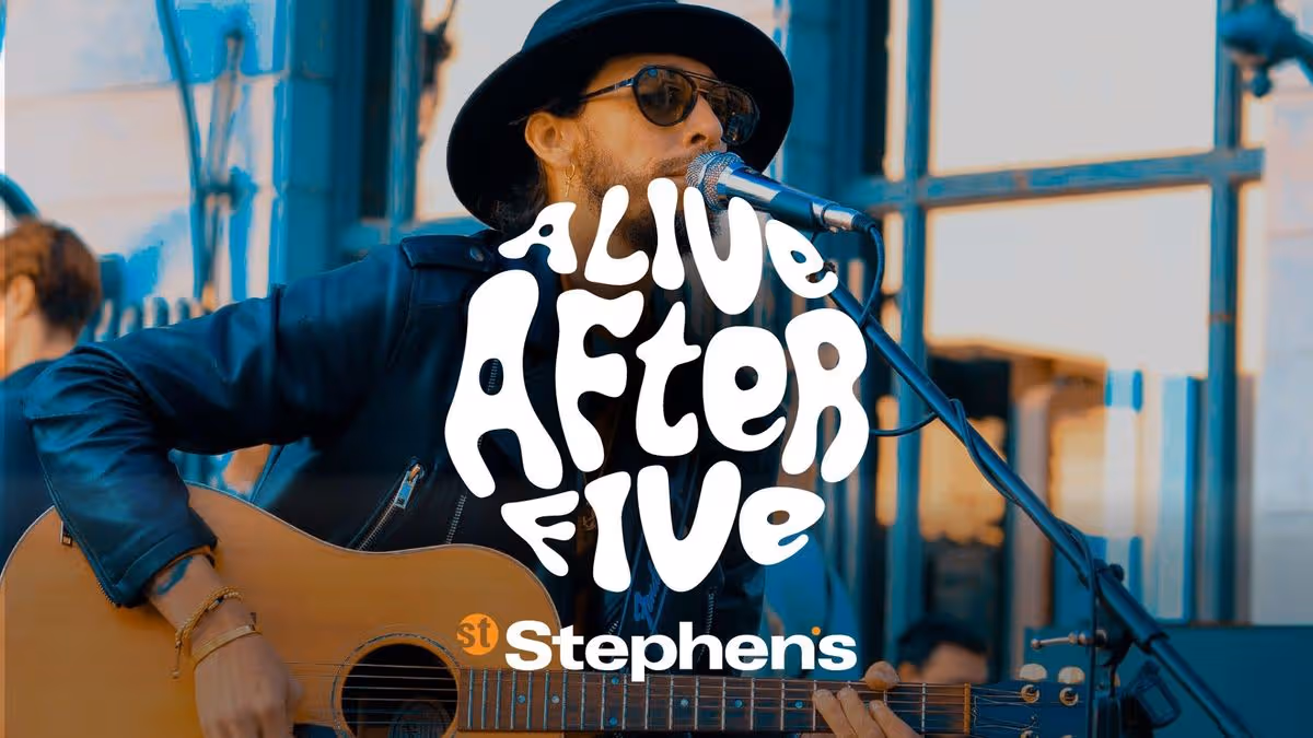 St Stephen’s turns up the volume on after-work vibes with ‘Alive After Five’ live music series