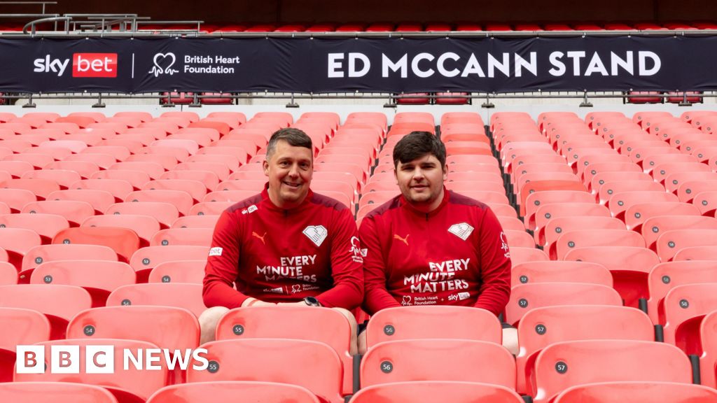 Wembley stand honour for cardiac arrest fan