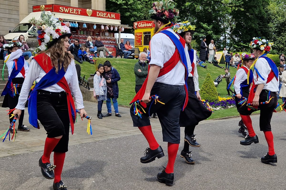 Big day for dancers as Sheffield's newest morris group goes public for first time