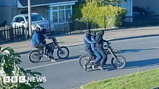 Police release images of group following burglaries