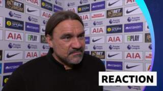 Tottenham 1-1 Leeds United: Daniel Farke post-match interview