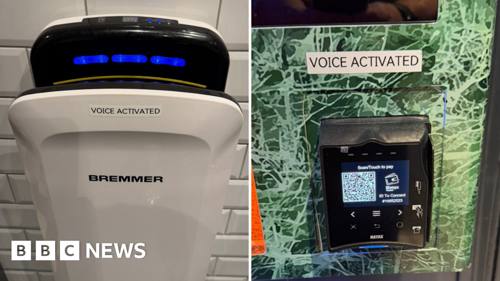Pub laughs off 'voice activated' sticker prank