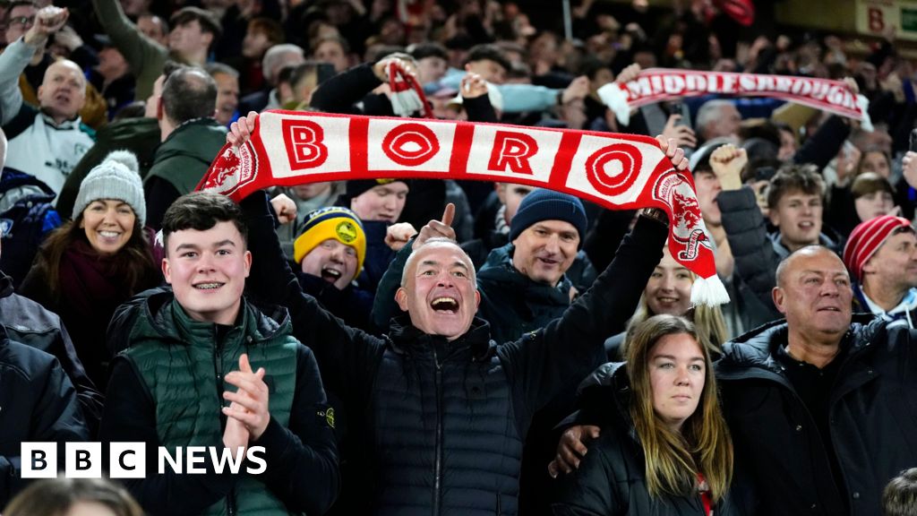 'It's a dream': Boro fans gear up for Wembley