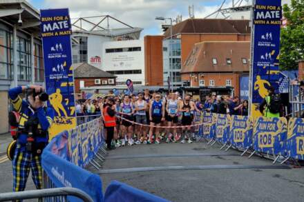 13 brilliant pictures as thousands of runners set off in the Rob Burrow Leeds Marathon