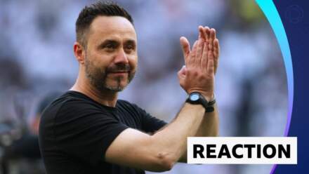 I'm very happy, I'm very delighted – De Zerbi