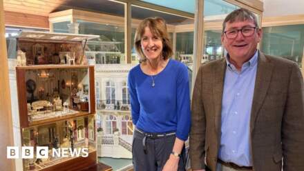 Collector's prized doll's house goes on display