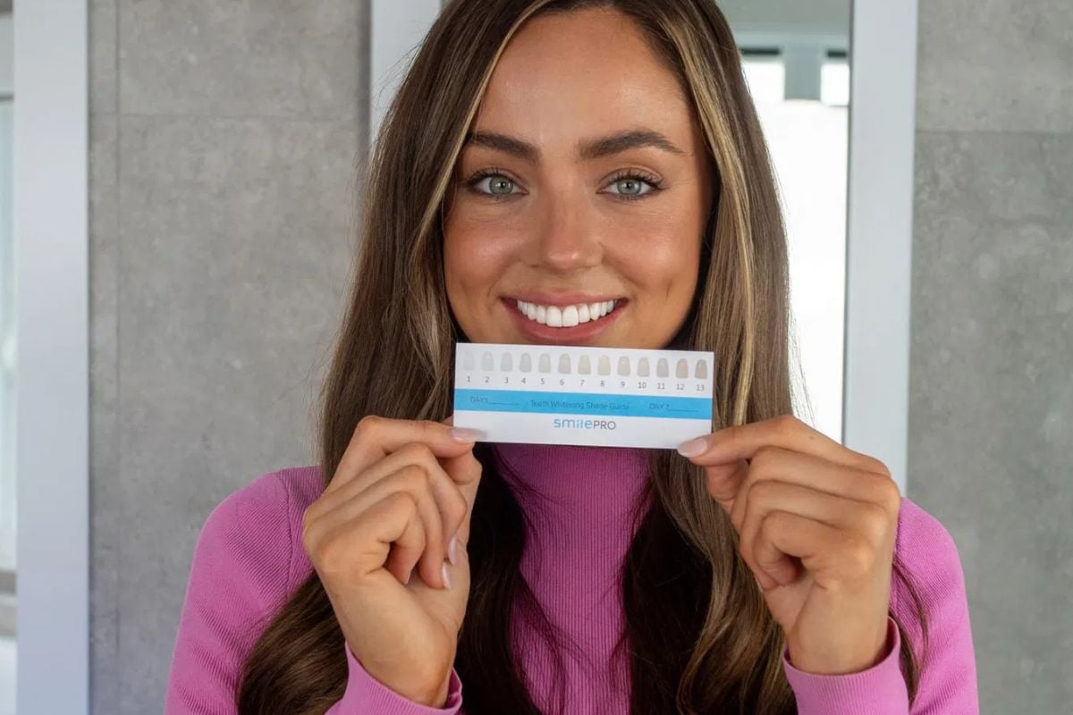 I'm using SmilePro teeth whitening kit to give my teeth a boost in just seven days (aff)