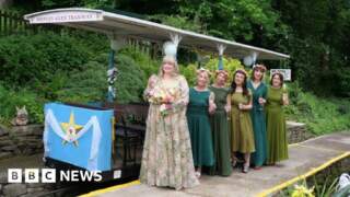 'I got to my wedding on a 131-year-old tramway'
