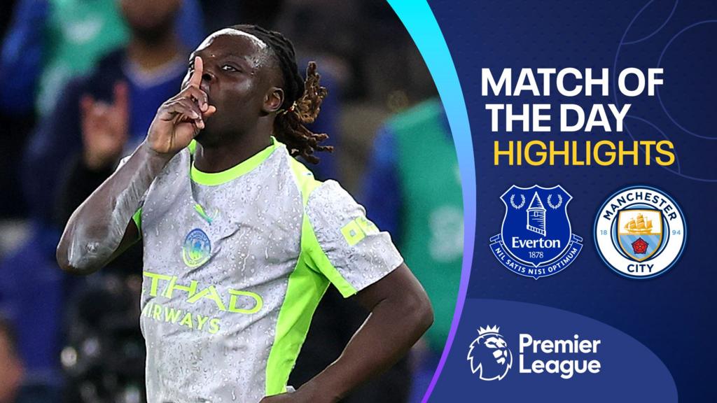 Premier League highlights: Everton 3-3 Manchester City