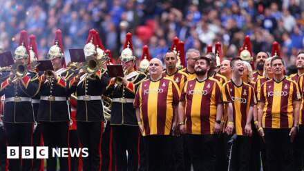 Choir's FA Cup performance 'surreal and beautiful'
