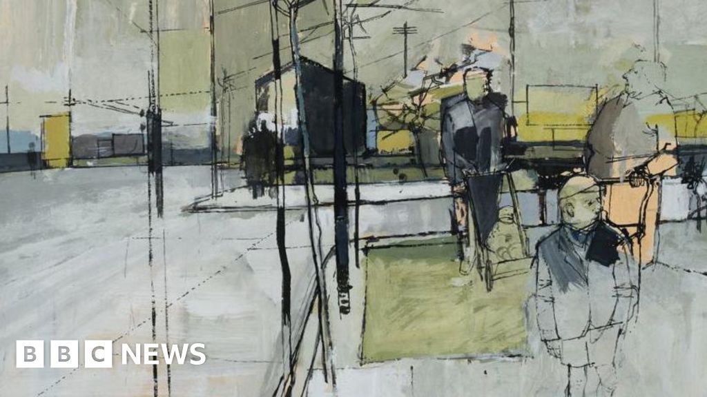 Early David Hockney artwork to be sold at auction
