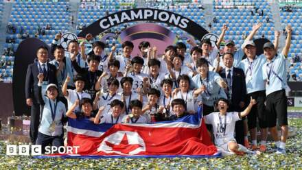 North Korean side Naegohyang wins Asian Champions League in South Korea
