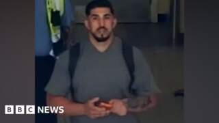 Bus station toilet lewd act report prompts search