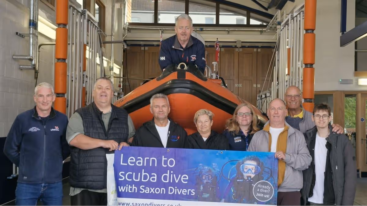 Divers to attempt eight hour feat in aid of RNLI