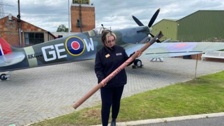 ‘Time capsule’ World War II fire extinguisher survived bomb blast that levelled Bridlington barber shop