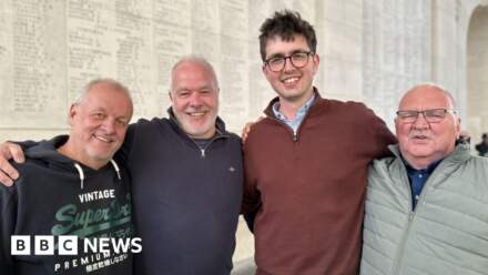 'Our great-uncle's WW1 death reunited us 100 year later'