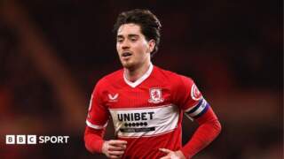 Hayden Hackney: Everton set to sign Middlesbrough midfielder