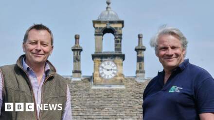 Clock that stood silent for 15 years ticks again