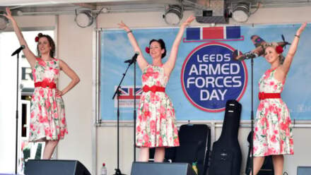 Leeds Armed Forces Festival marches forward as Battle of Britain ‘ace’ honoured