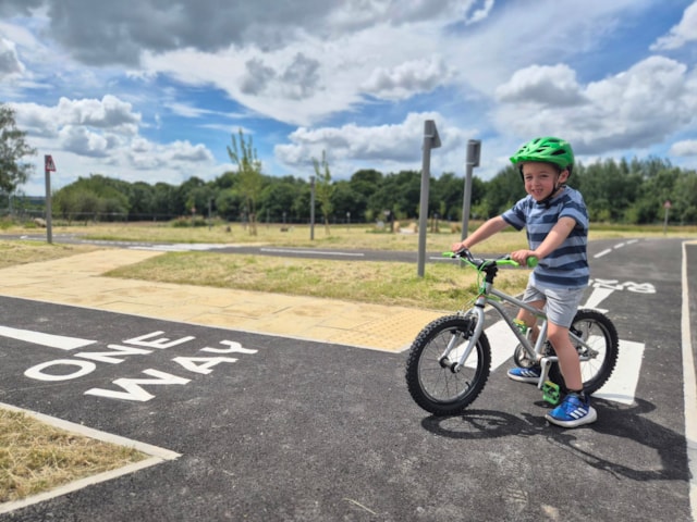 New ‘learn to ride’ bike park opens at major attraction