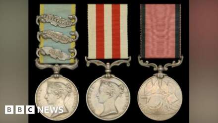 Light Brigade medals sold for three times estimate