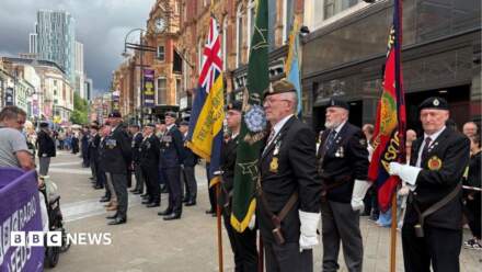 War hero honoured as Leeds show ‘respect’ on Armed Forces Day