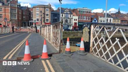 Urgent overnight work to tackle Whitby swing bridge problems